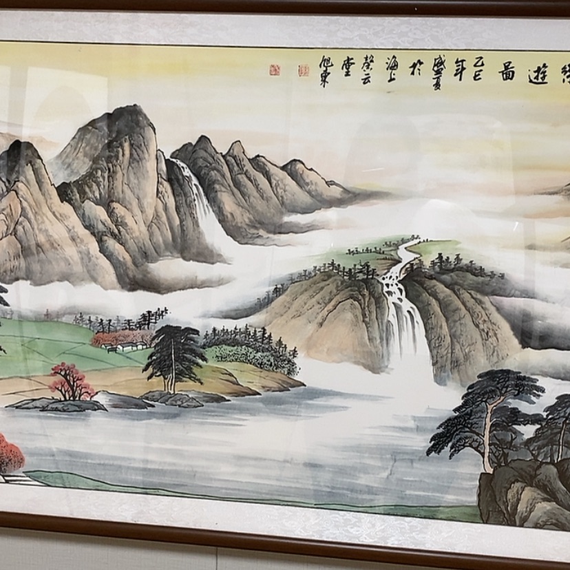 【闪购商品】国画手绘国画带框
