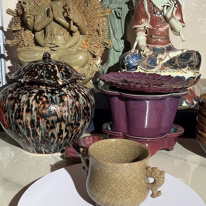 瓷片摆件摆件摆件