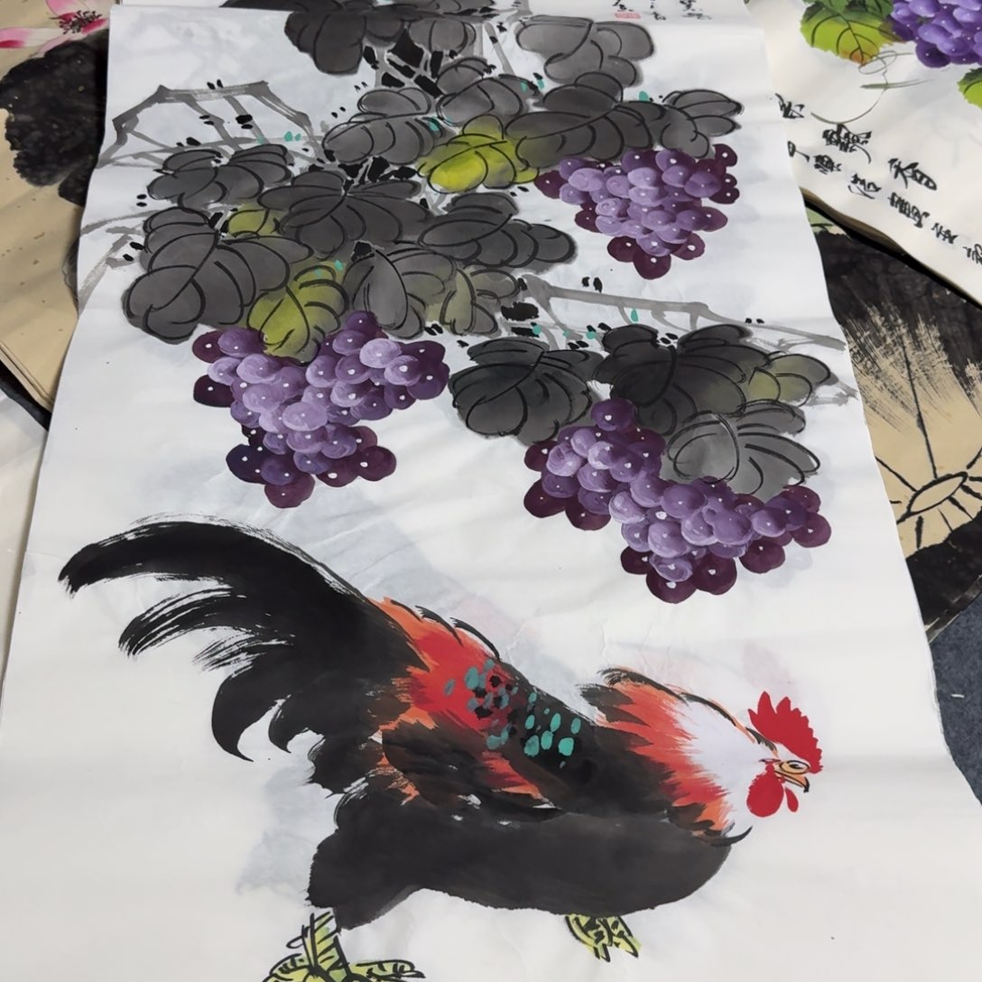 国画晓彤美术馆直播间