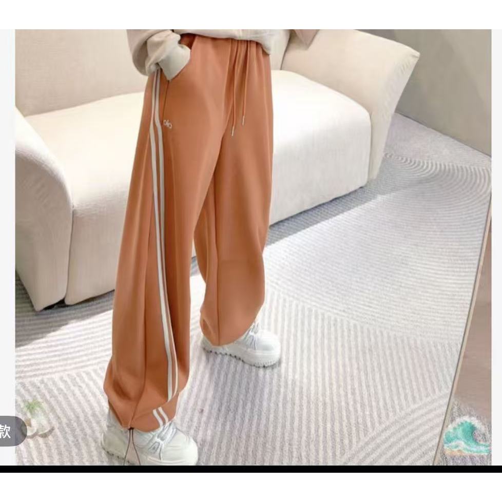 2025秋冬新款时尚加绒潮牌休闲卫裤慵懒风绝美显瘦穿搭保暖女1188