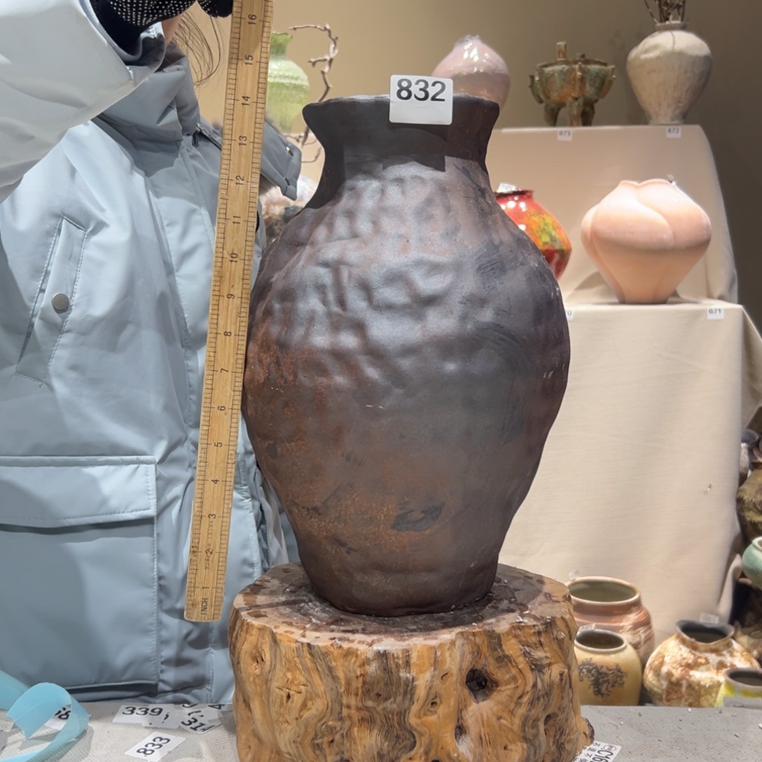景德镇高温陶瓷花瓶摆件832花瓶摆件