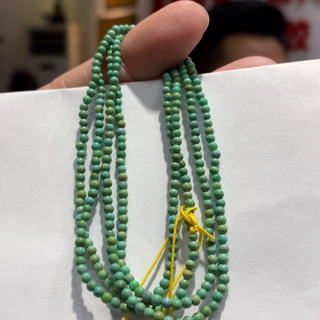 绿松石长链未镶嵌
