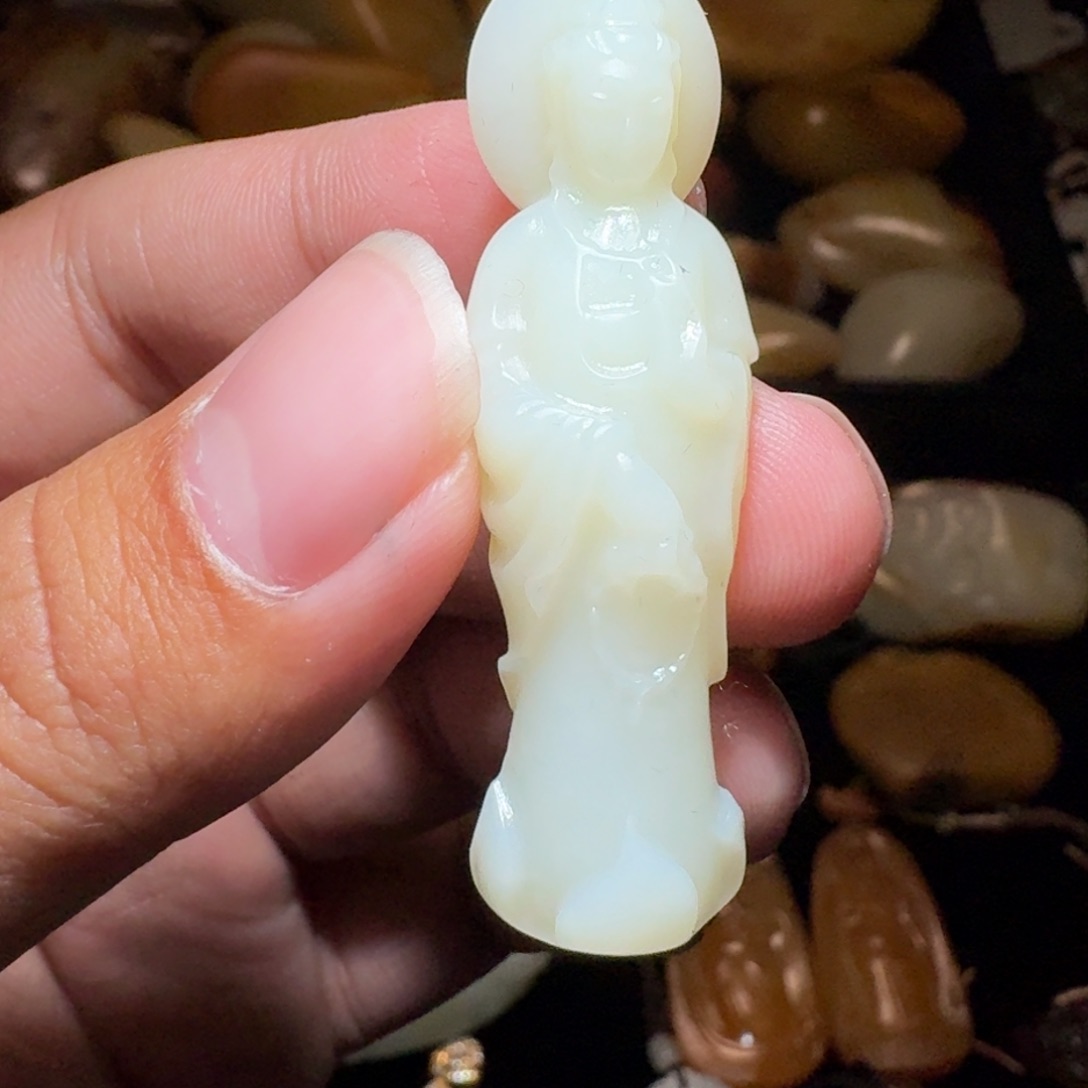 和田玉颈饰未镶嵌執***華