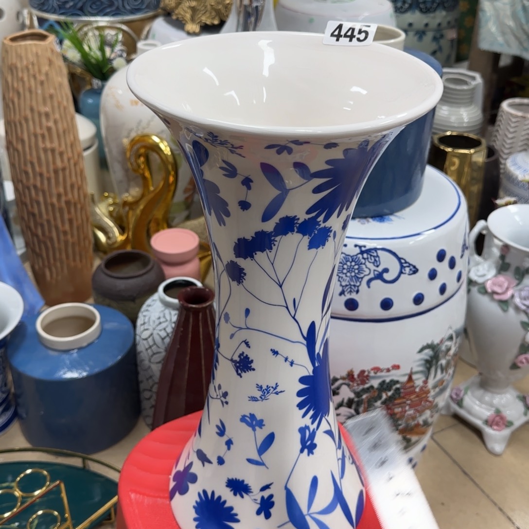 瓷片陶瓷工艺花瓶摆件