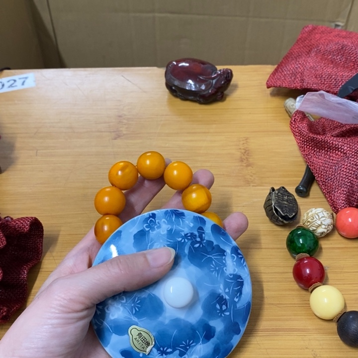 瓷片哈中古工艺品树脂