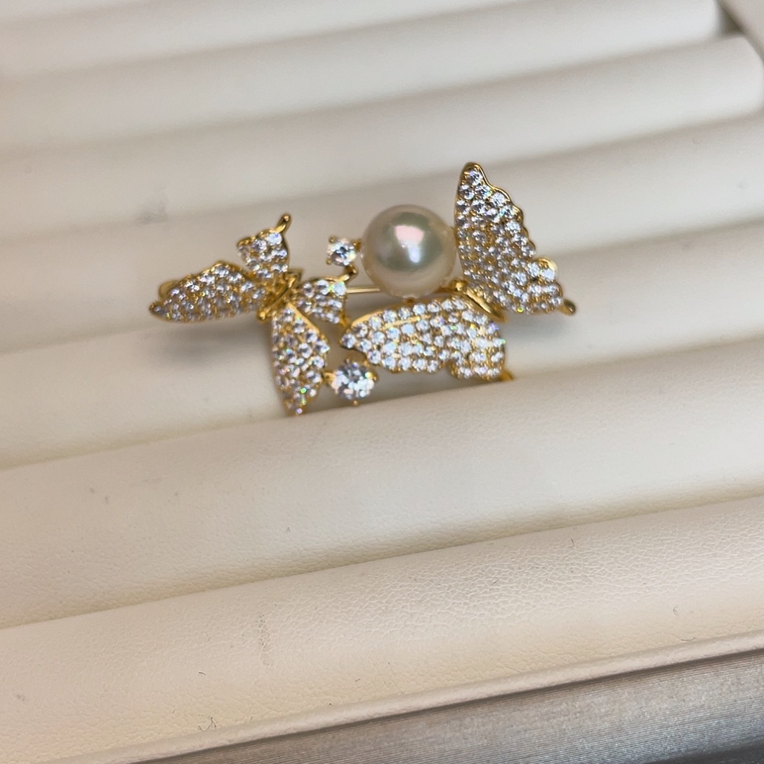 胸针海水珍珠未镶嵌