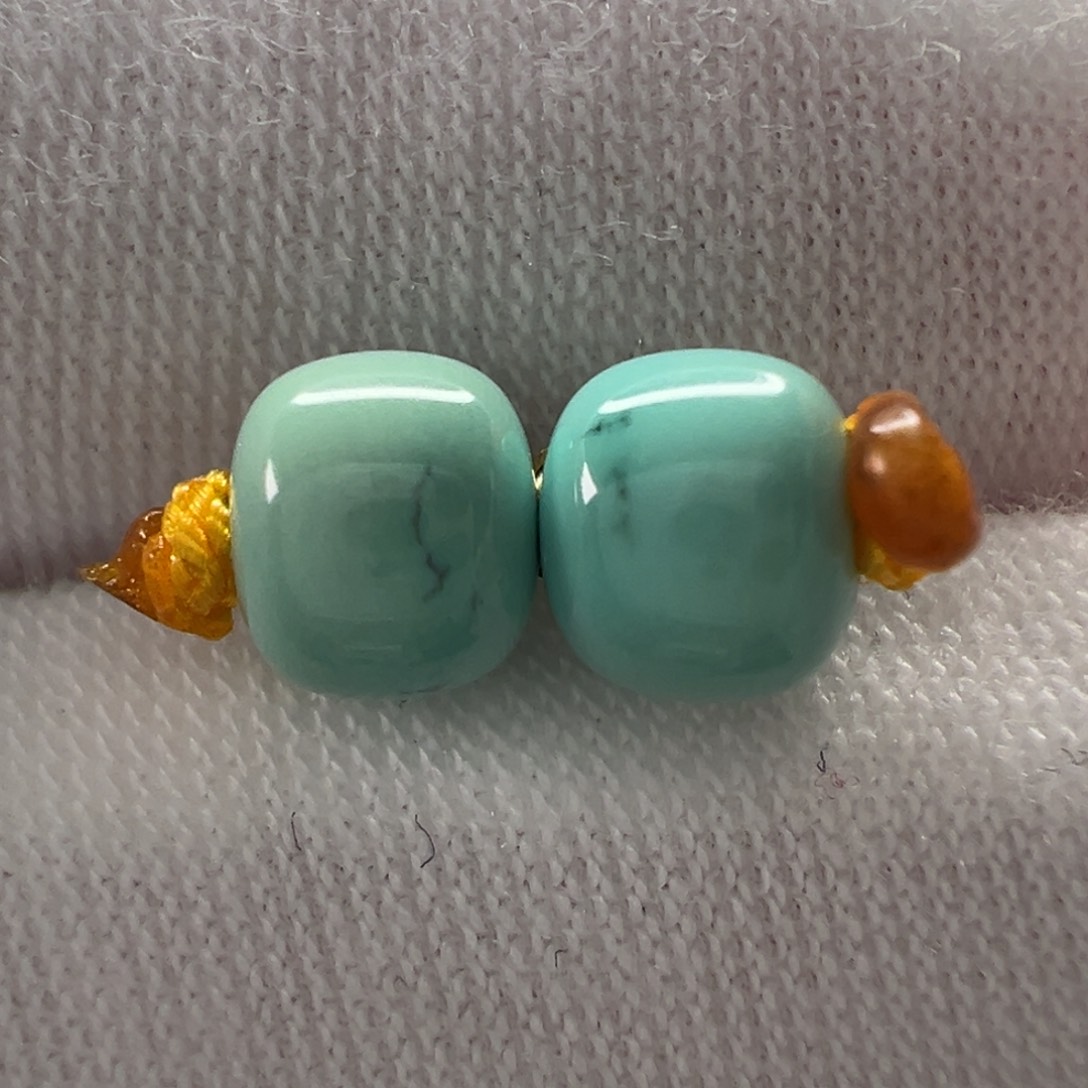 未镶嵌绿松石配饰5.8*4.3