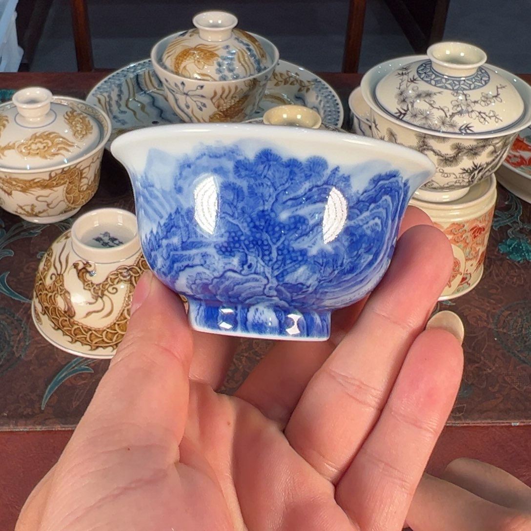 杯景德镇手绘陶瓷