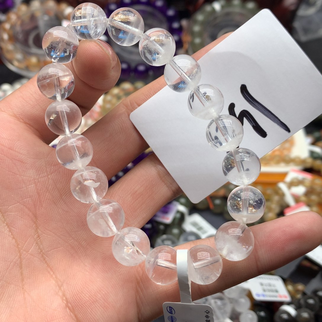 水晶手链未镶嵌天然