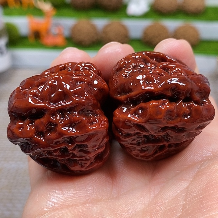 文玩核桃把件蛤蟆