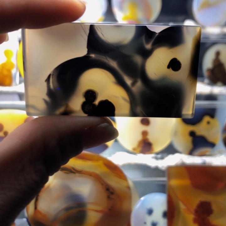 合金玛瑙/玉髓珠宝奇石147