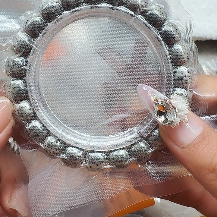 星月菩提手串521尽头卡姿兰绿包白星月菩提10桶单圈