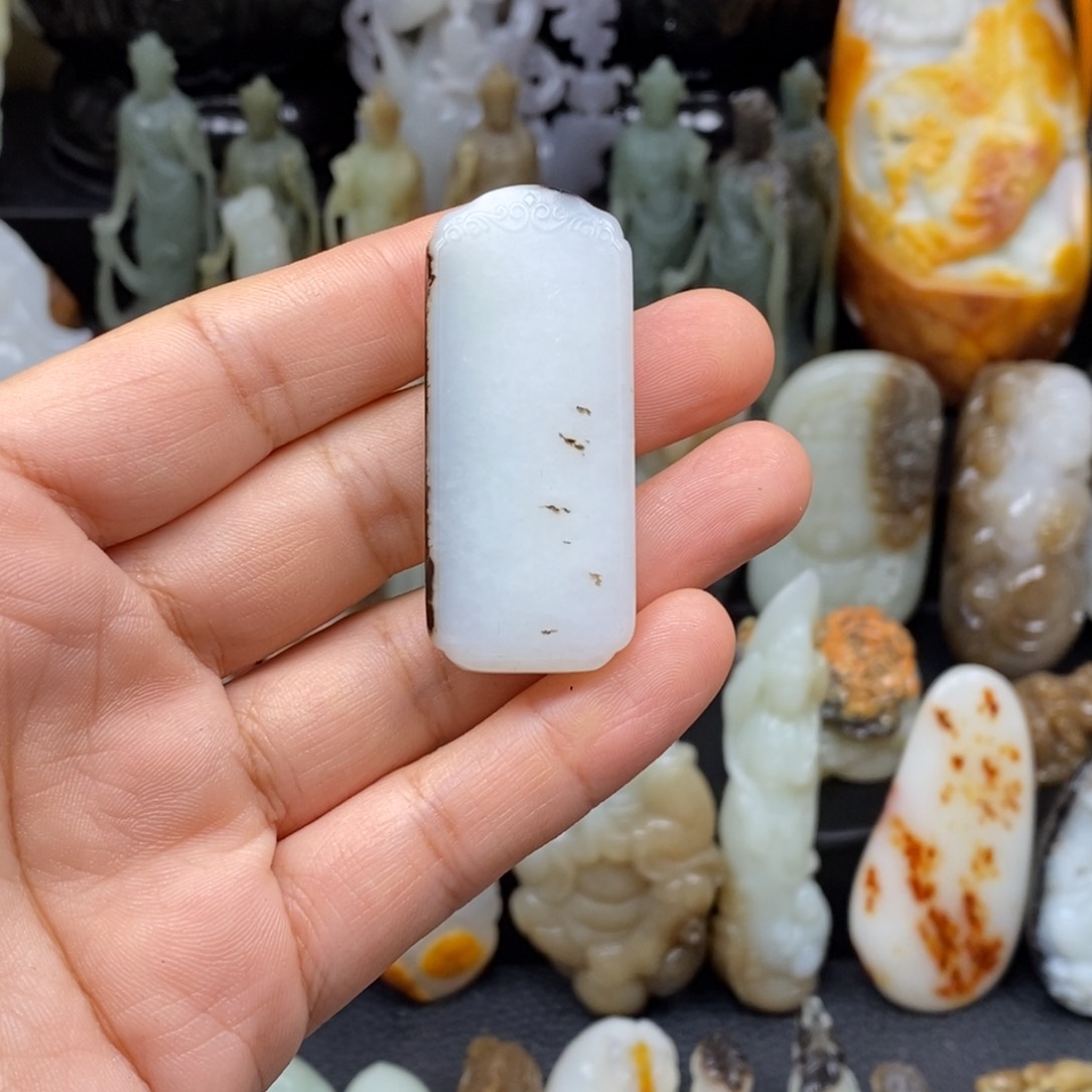 和田玉颈饰未镶嵌h*e