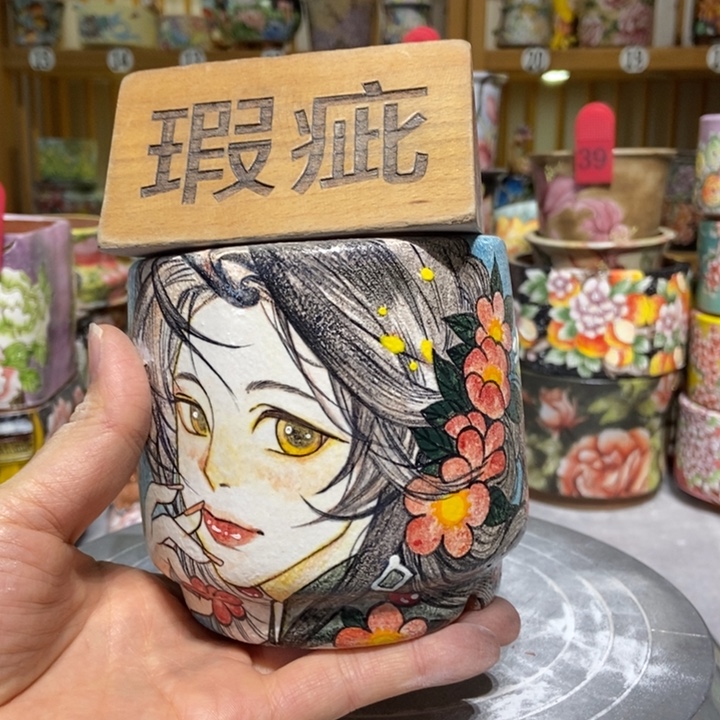 景德镇艺术手绘作品