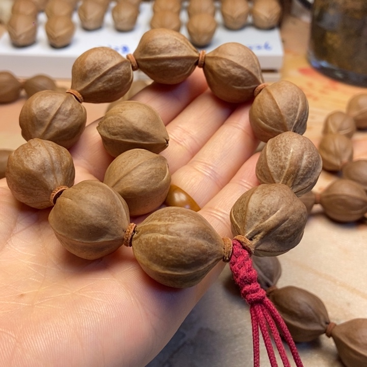 萃***坊橄榄核手串/手链2025梅林铁核