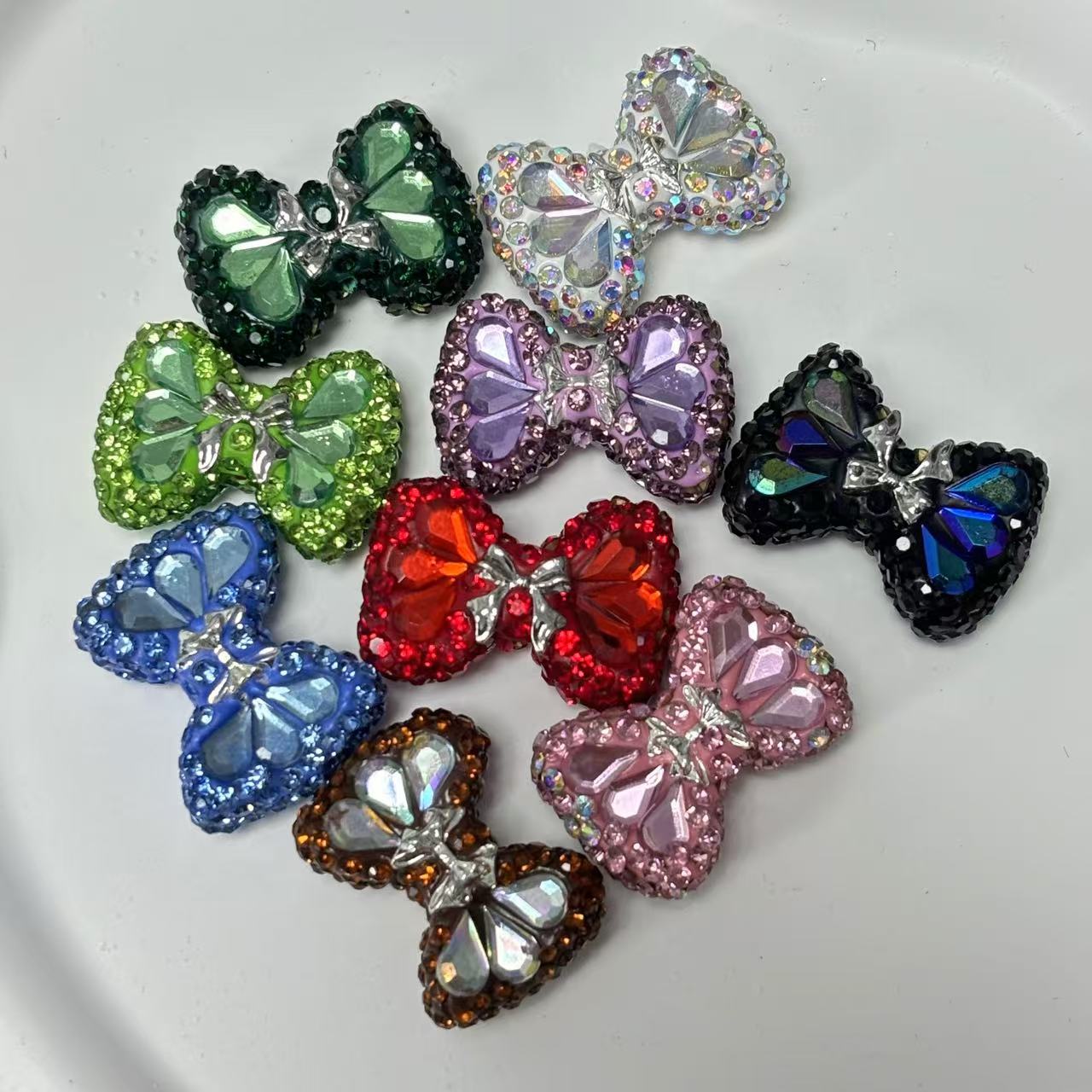 21-30托基础款镶钻DIY饰品配件