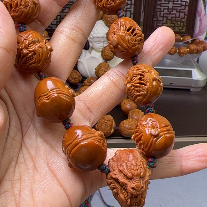 弟***弟橄榄核手串/手链橄榄核