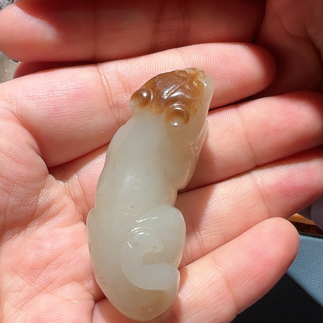 【闪购商品】和田玉颈饰未镶嵌乘*飞