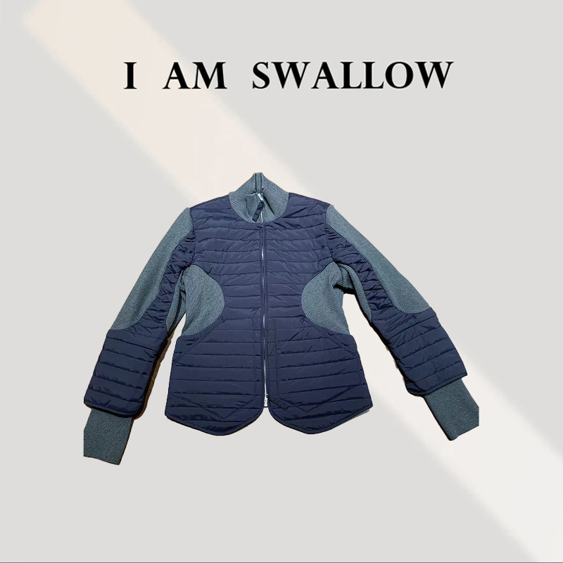【A/M Swallow】25Ss秋季新品针织立领棉服2510093#1175