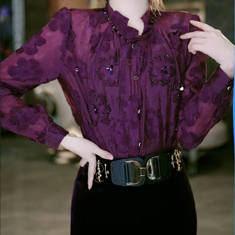 SEJI/瑟纪【浪漫之旅】重工气质上衣