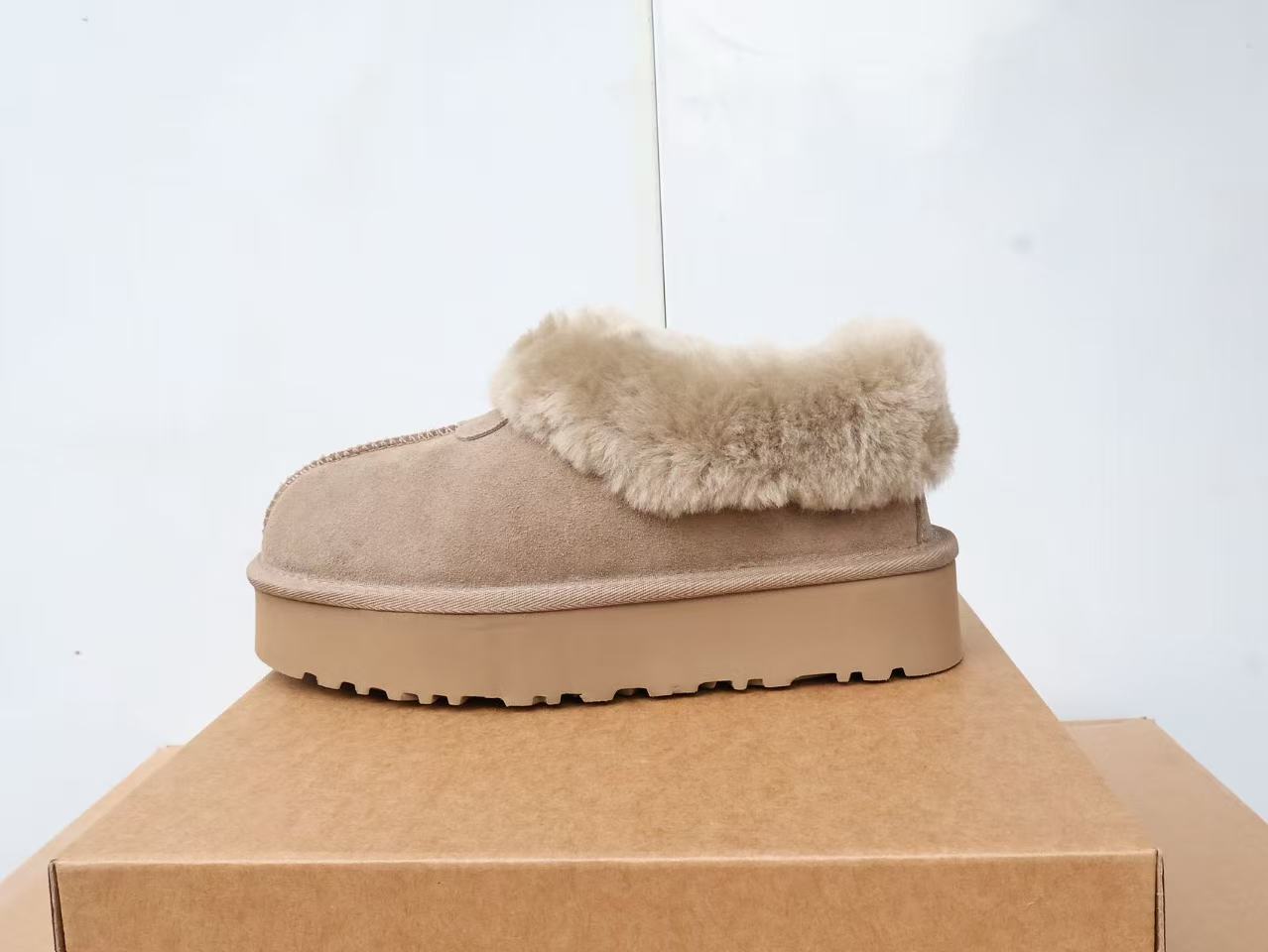 【塔茨特】桑坡皮毛一体雪地靴女冬季爆款厚底女款