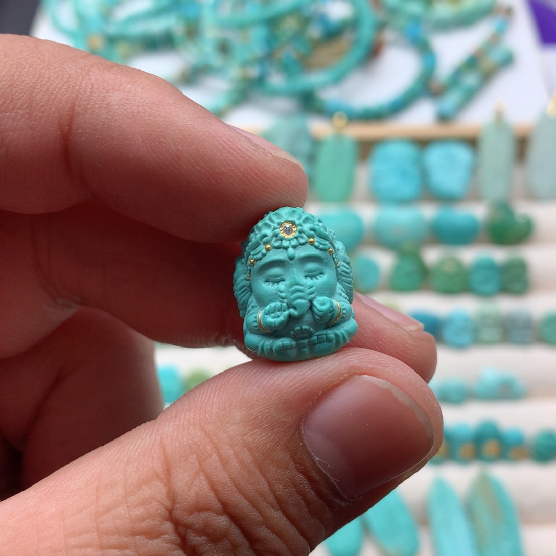 【闪购商品】绿松石珠宝奇石未镶嵌