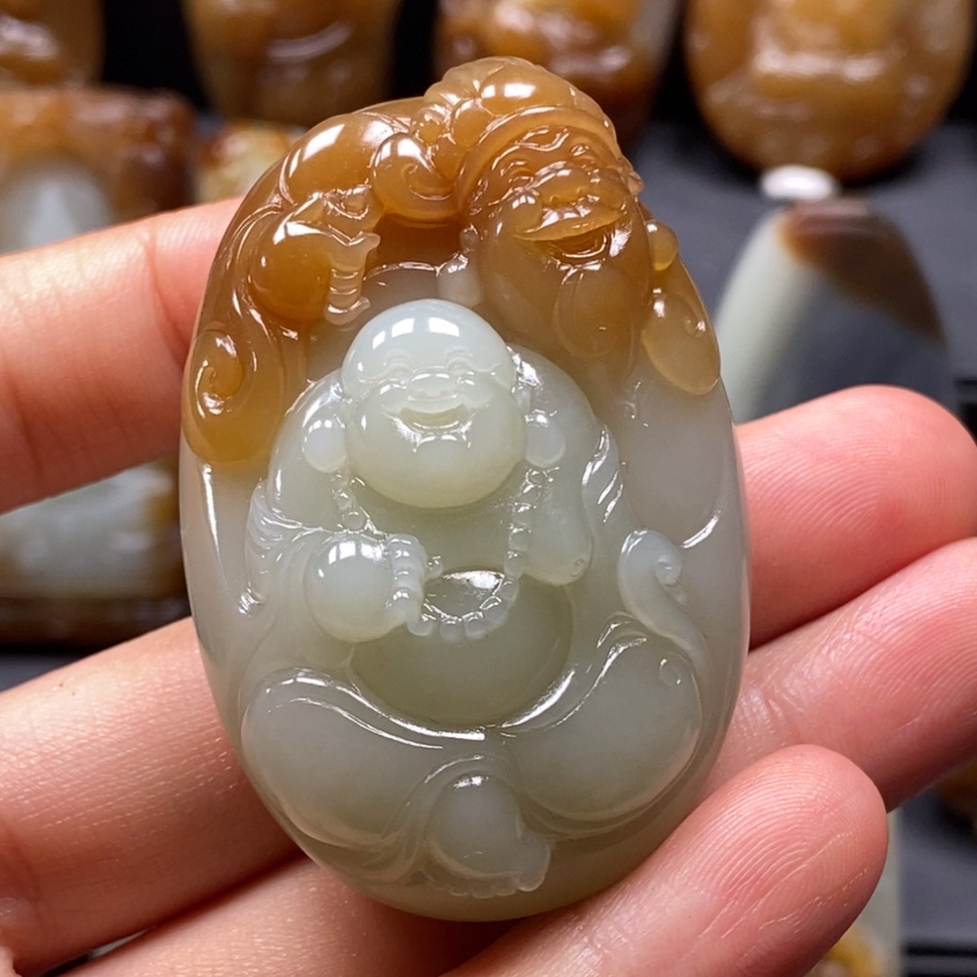 和田玉把件未镶嵌