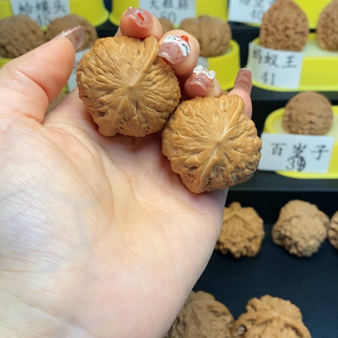 文玩核桃把件铁锤