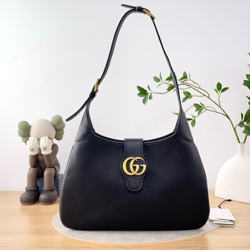 95新 GUCCI/古驰 【九筒奢品】Aphrodite月牙/单肩包/2137