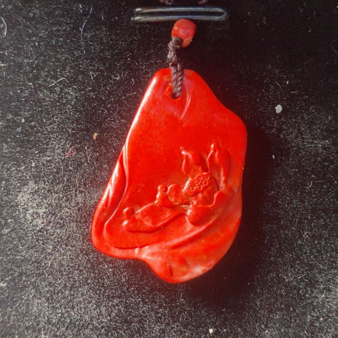 昌化鸡血石昌化鸡血石挂件