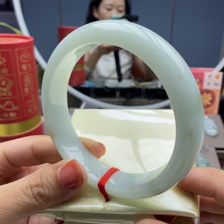 翡翠手镯未镶嵌手镯156-58.6