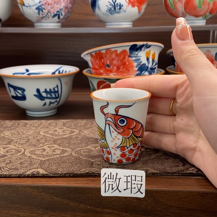 釉下老陶泥手工绘制