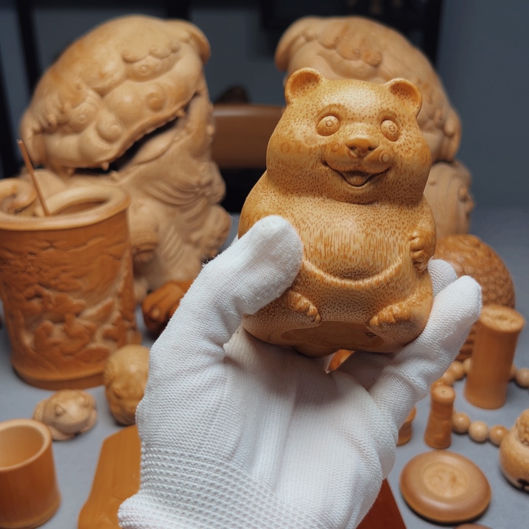 竹走*海竹子手把件