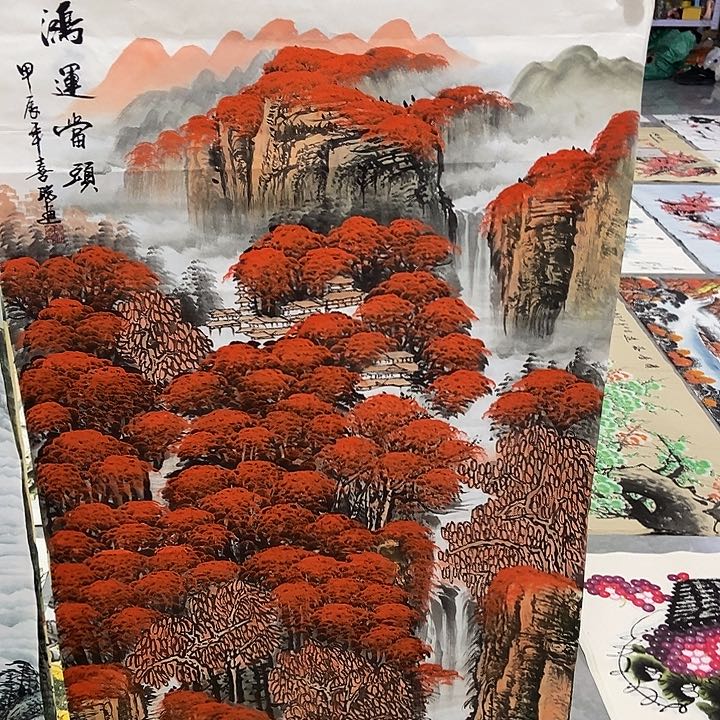 三个张画廊直播间！