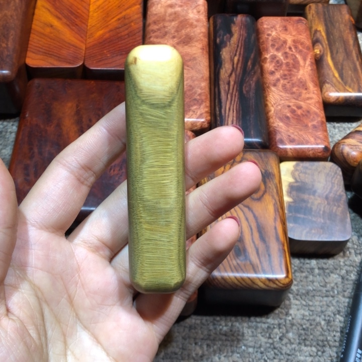 黄***杰木实木红木木料手把