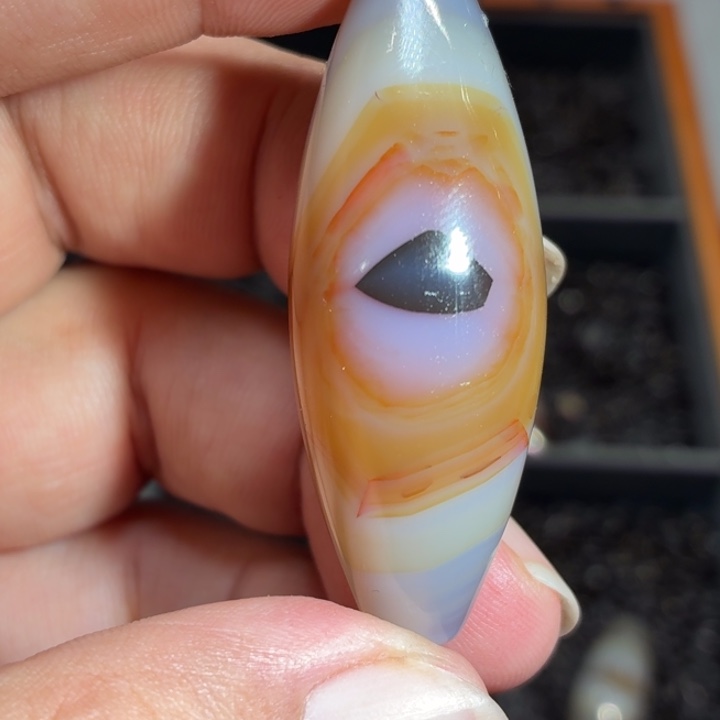 玛瑙/玉髓散珠_HEIMORI 天然天珠