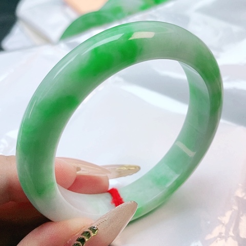 未镶嵌手镯翡翠2595