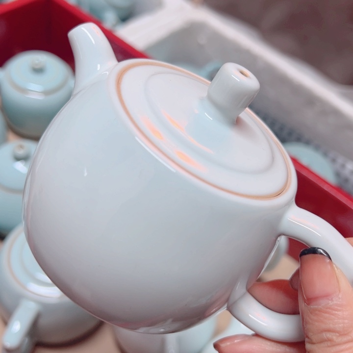杯汝瓷原产地生产瑕品
