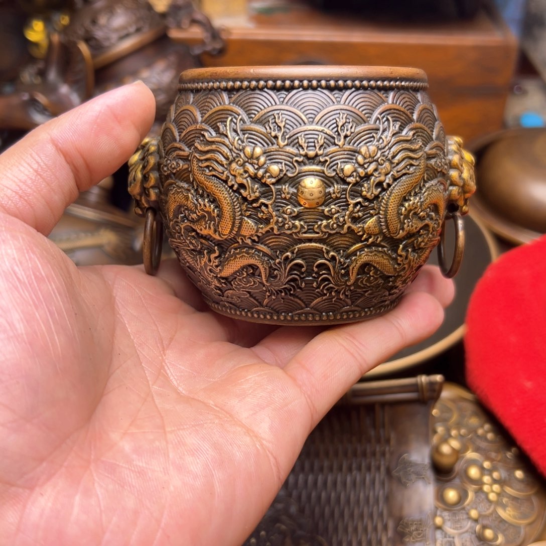 精美铜器点击下单