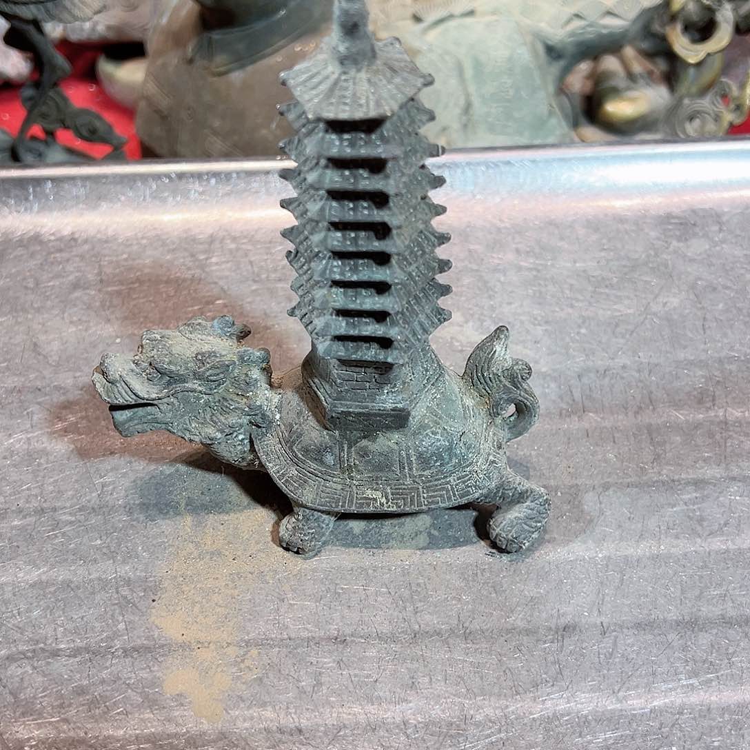 黄铜摆件工艺品，