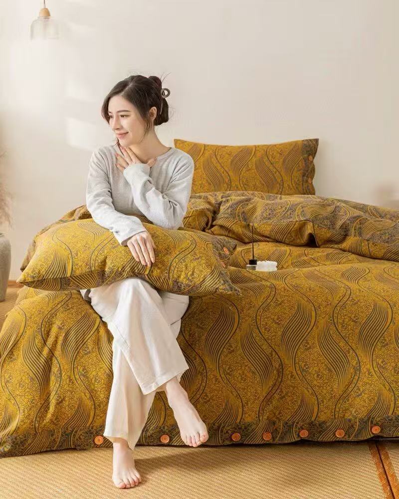 [云端]200*230A类母婴高端双层纱被罩
