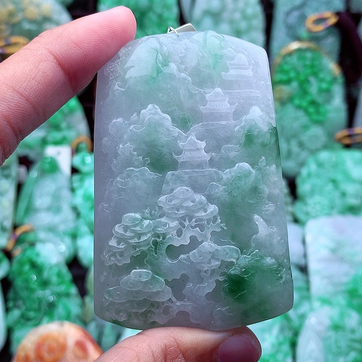 翡翠吊坠(不含链)未镶嵌