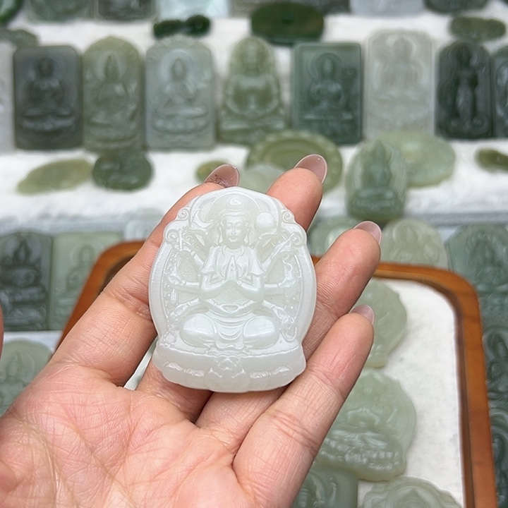 和田玉颈饰未镶嵌嘿