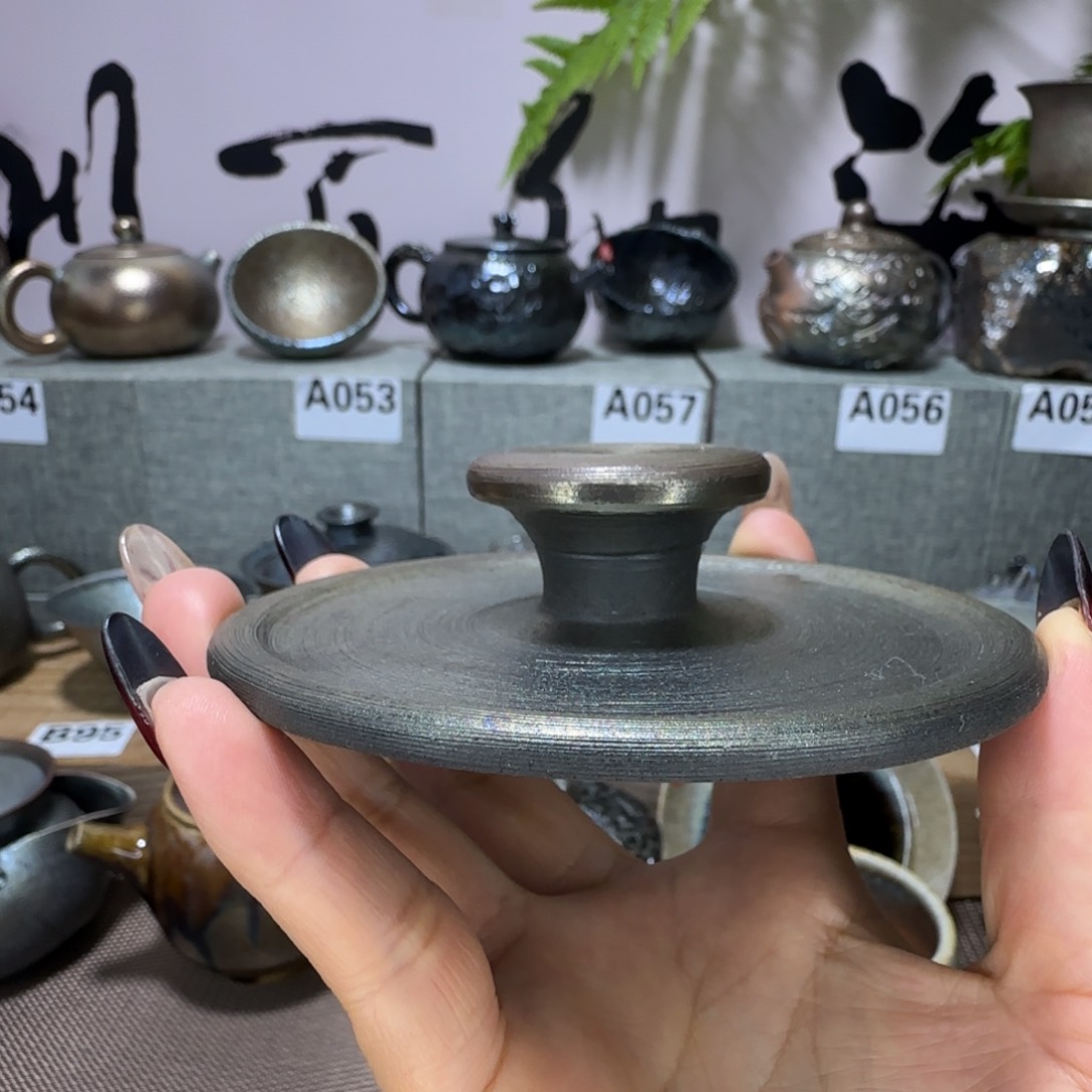 杯建水紫陶柴烧盖置