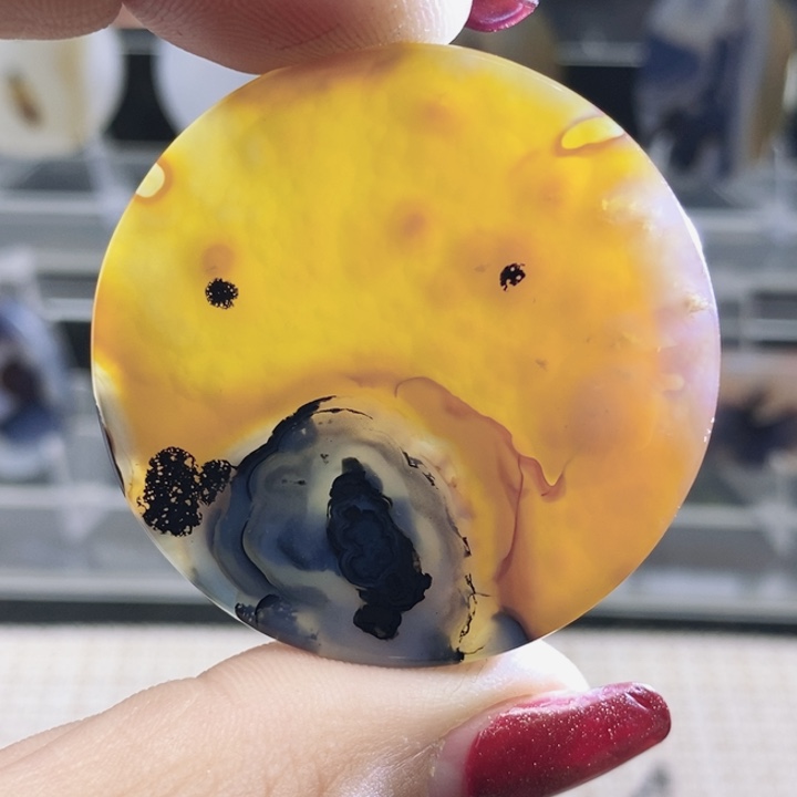 玛瑙/玉髓未镶嵌颈饰