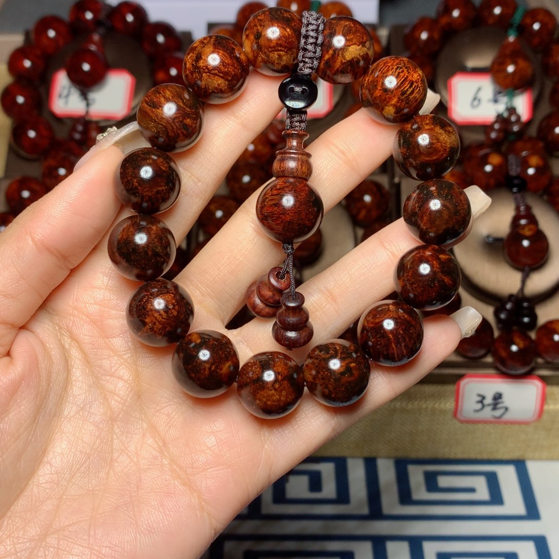 黄花梨/降香黄檀手串/手链迷***子