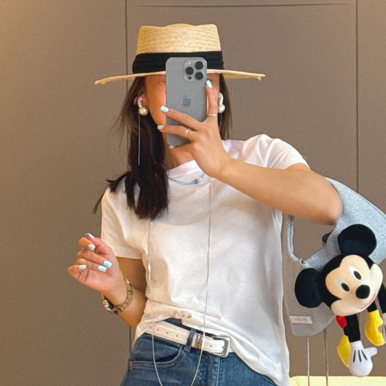 2025冬季欧货打底新款小众设计感短袖T恤