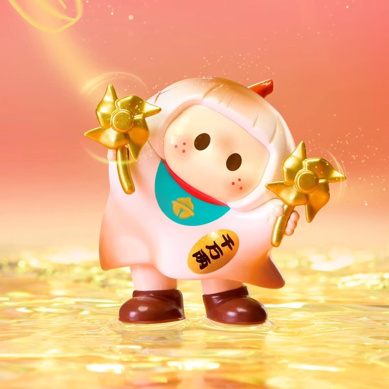 【拆盒】右右酱萌趣歪头系列con box盲盒手办mini公仔摆件