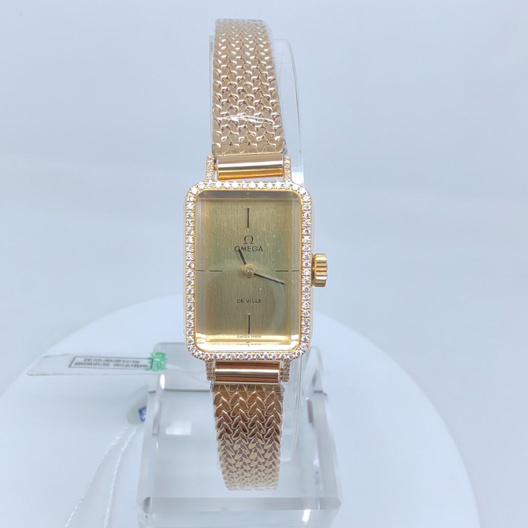 95新 Omega/欧米茄 手动机械后钻17*22.5mm/公价38999/w11484