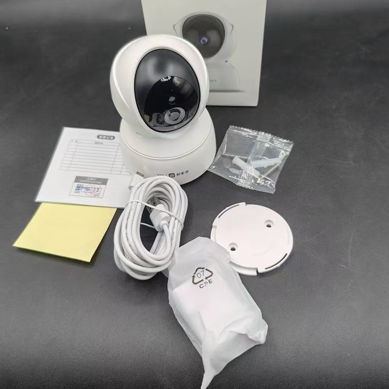 三网通用室内云台高清无线连接看宠物智能监控伴侣设备